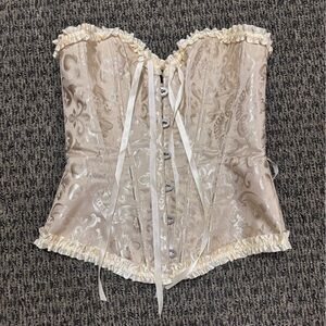 Elegant Cream Corset